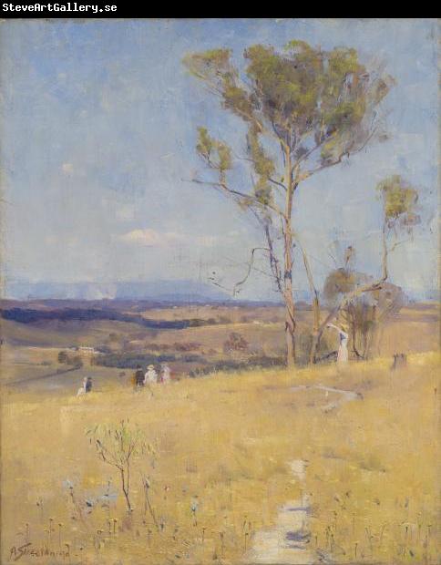 Arthur streeton Near Heidelberg